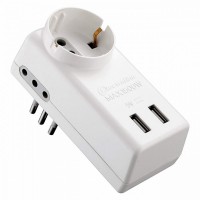 ADATTATORE MULTIPRESA USB art.71039