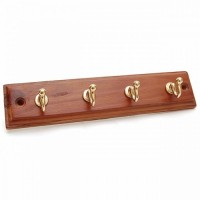 APPENDIABITI HOLZ NOCE/ORO 4P CM.23,5X5