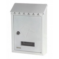 CASSETTA POSTALE MAURER STAMP BIANCO 21X6,8X30HCM