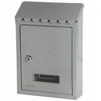 CASSETTA POSTALE MAURER STAMP GRIGIO 21X6,8X30HCM