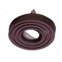 CONFEZIONE 8 SOTTOSEDIE CON VITI 25 MM NERO*