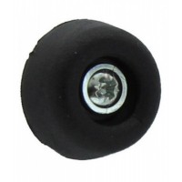 CONFEZIONE 8 SOTTOSEDIE CONO CON VITI 30 MM NERO*