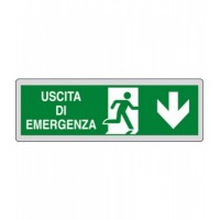 ETIC. ADES. 150X50 USCITA EMERGENZA C090693