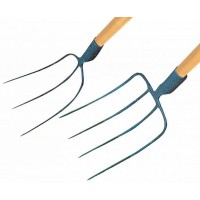 FORCA PER FIENO 4 DENTI CON MANICO PAPILLON
