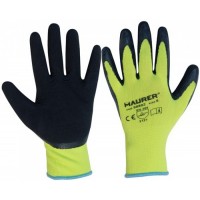 GUANTI LAVORO LATTICE HI-GRIP TG. 9 MAURER - CF. CAVALIERE
