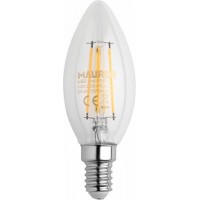 LAMPADA LED FILAMENTO MAURER OLIVA E14 4,5W 470ML 2700K  L.CALDA