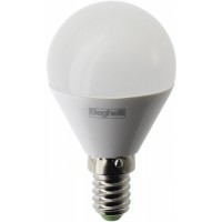 LAMPADA LED SFERA E14 7W 3000K BEGHELLI SUPERLED 58064