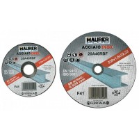 MOLA TAGLIO ACCIAIO INOX MAURER PLUS MM 230X1,9
