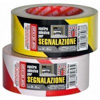 Nastro adesivo segnaletico Giallo/Nero