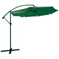 OMBRELLONE ACCIAIO DECENT.FLYN CM.300 VERDE
