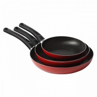 PADELLE CUCINA SANO SET 3 PEZZI D. CM. 18 / 22 / 26