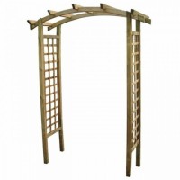 PERGOLA AD ARCO LEGNO IMPREGN. 210X70X230HCM