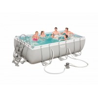 PISCINA C/TELAIO+POMPA 404X201X100H 56441