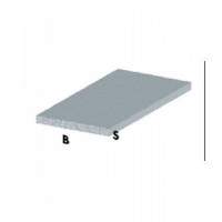 PROFILO ARGENTO H.100 CM PIATTO 20X2 MM*