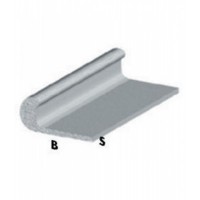 PROFILO CROMO H.100 CM UNGHIETTA 18X1 MM