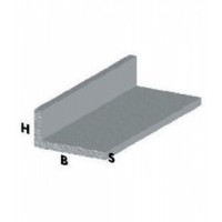 PROFILO CROMO H.200 CM ELLE 15X10X1 MM