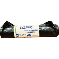 SACCHI PATTUMIERA ANTIGOCCIA  70X110CM NERO CF 10PZ 30MY LEGGERI