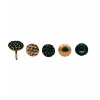 SC BULLETTE MARTELLATE 10 MM OTTONATE 50 PZ