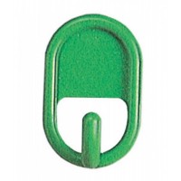 SC GANCI ADESIVI OVALI A 1 POSTO PZ.4