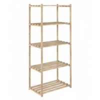 SCAFFALE IN PINO 5 RIPIANI 65X40XH171 CM