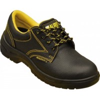 SCARPE BASSE NERA PELLE 39 MAURER S3