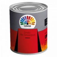 SMALTO ALTA TEMPERATURA COLOREA LT. 0,125 ALLUMINIO