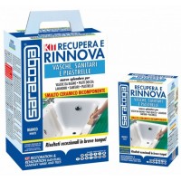 Smalto kit di recupero e rinnova vasche