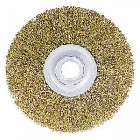 SPAZZOLA CIRCOLARE PER MOLA D. MM 120 - FORO MM 16 - BLISTER