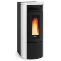 STUFA PELLET KW 18,7 COSTANZA IDRO BIANCA