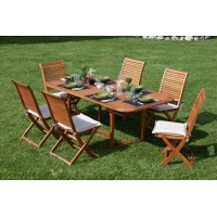 TAVOLO IN LEGNO RIVIERA 120-160X80X75