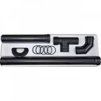 TUBO PELLET NERO OPACO KIT SAVE CM 8 CF PZ 11