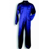 TUTA LAVORO CON CERNIERA TAGLIA 58 60 XXL BLU