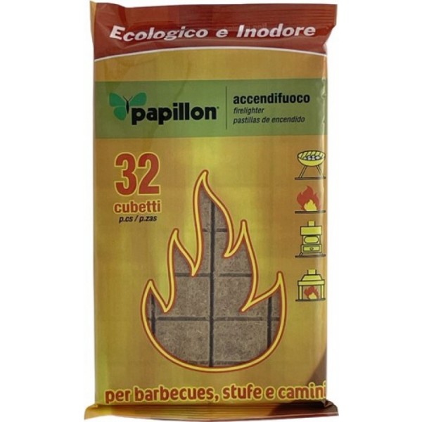 ACCENDIFUOCO PAPILLON ECOLOGICO CF 32PZ