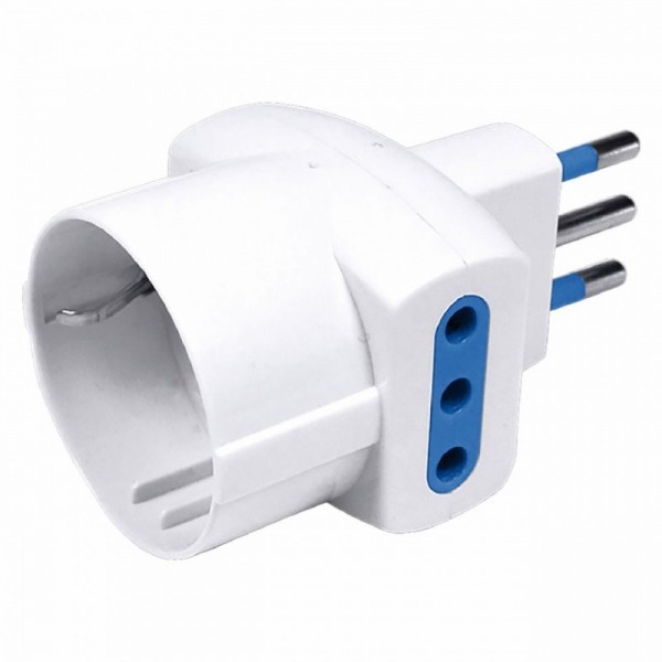 ADATTATORE ART.CE937C - SPINA 2P + T 10A