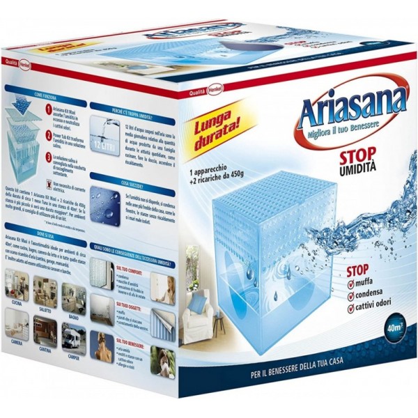 Ariasana Kit Maxi Classic Assorbiumidità 2 x 450g