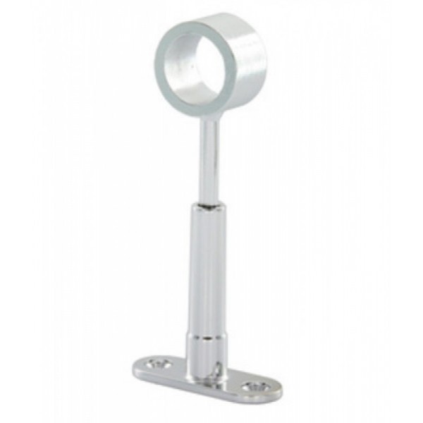 BL REGGITUBO TONDO CENTR. REGOL. TUBO 18 MM CROMATO*