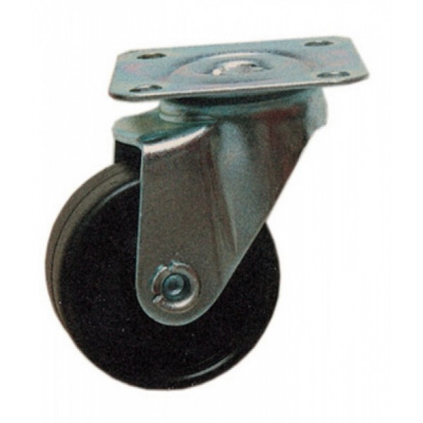 BL RUOTA NYLON PIASTRA D.50 MM DA 2 PZ