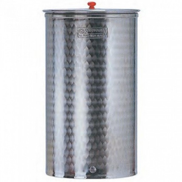 BOTTE PER ALIMENTI LT 150 - D.52 - H74 - 1/2 - C/TAPPO