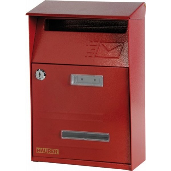 CASSETTA POSTALE MAURER SIGNAL ROSSO