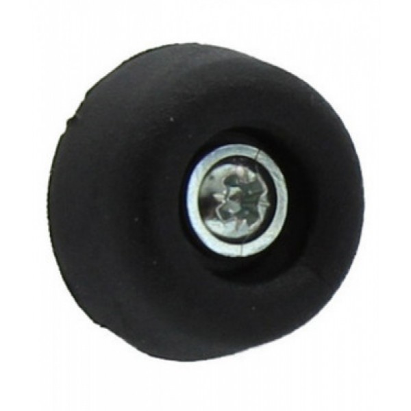 CONFEZIONE 8 SOTTOSEDIE CONO CON VITI 30 MM NERO*