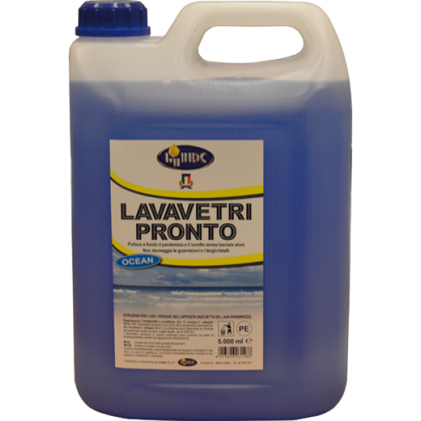 DETERGENTE X AUTO LAVAVETRI PRONTO LT 5