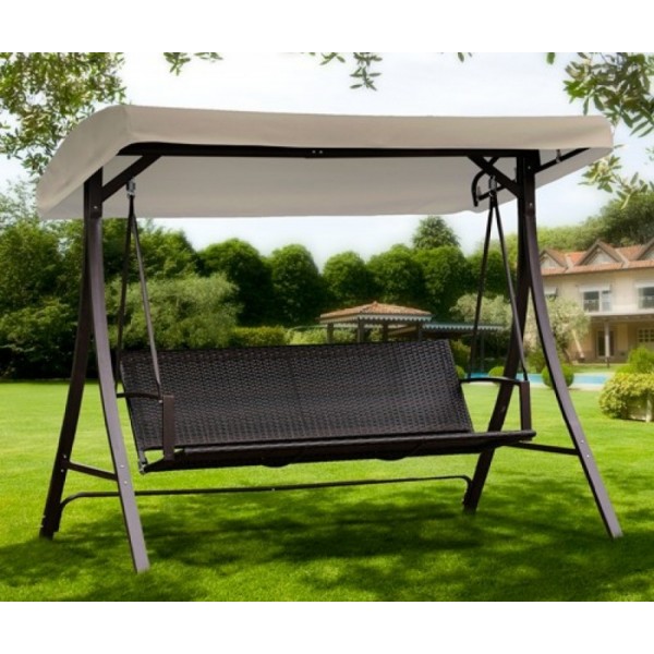 DONDOLO POLYRATTAN TERRACINA PAPILLON CM193X117X167