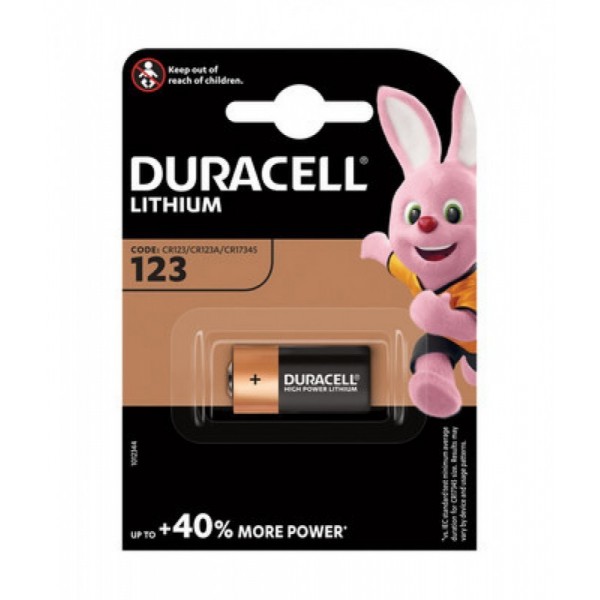 DURACELL BATTERIA 123 LITHIUM    C140860