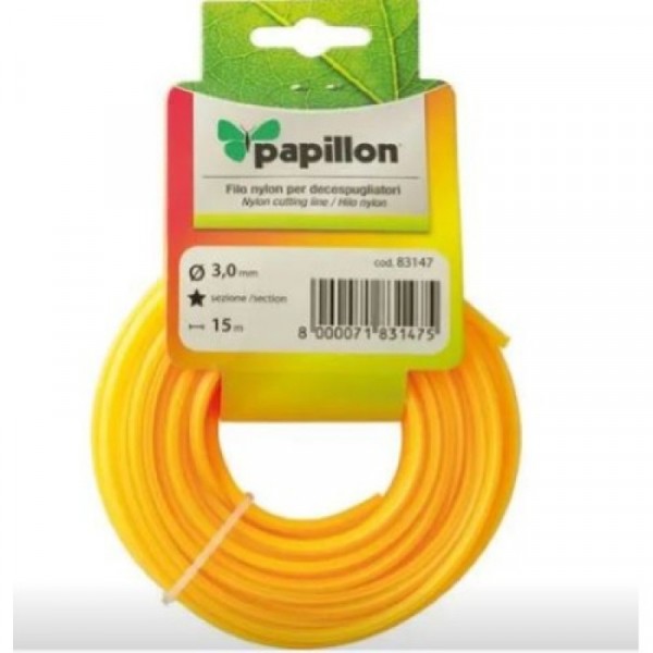 FILO NYLON DECESP.PAPILLON TONDO 4,0MMX 15MT - CF. BLISTER