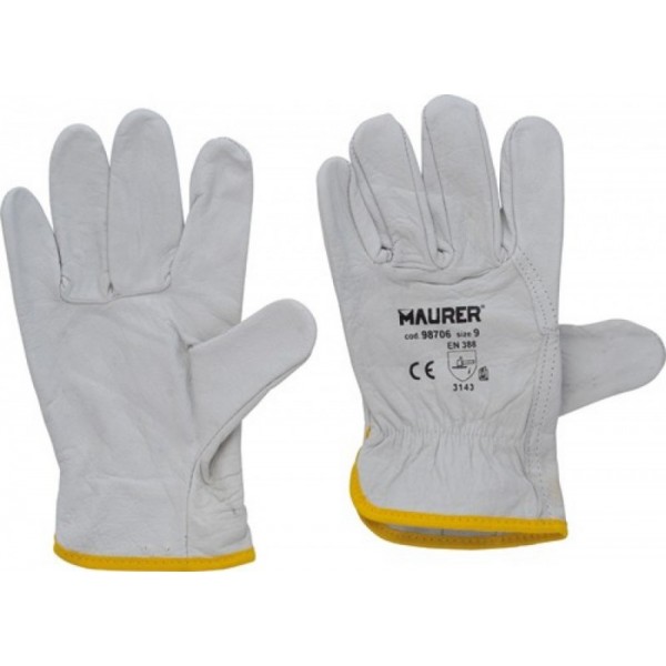 GUANTI LAVORO FIORE DRIVER TG.10 MAURER BOVINO