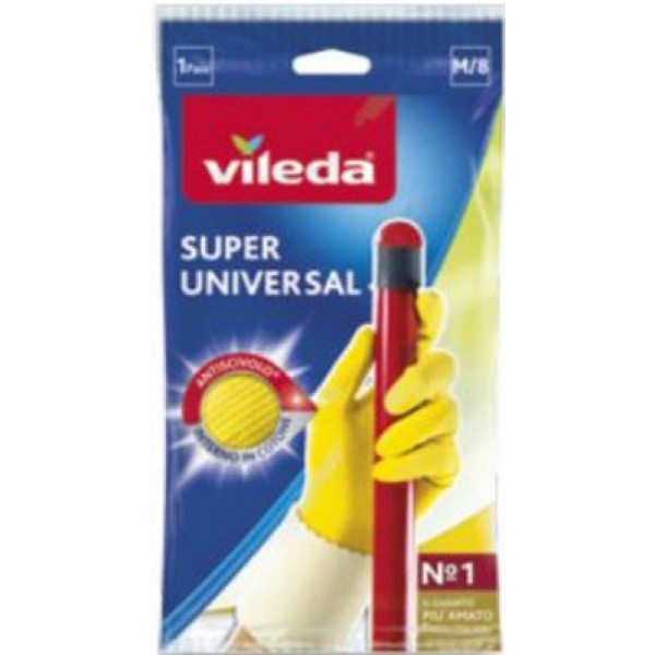 GUANTI VILEDA SUPER UNIVERSAL LATTICE TG.PICCOLA USO DOMESTICO