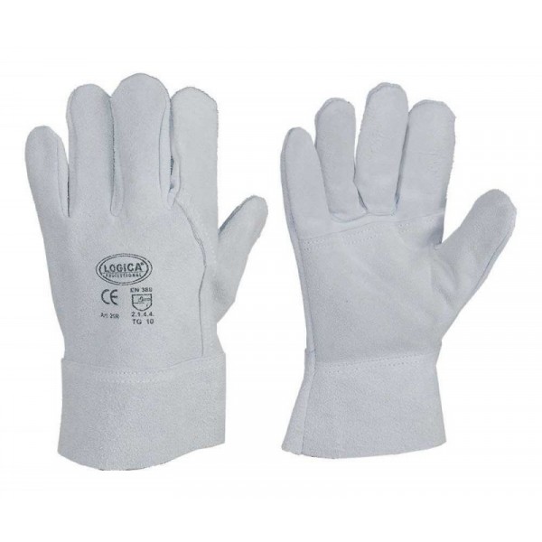 GUANTO TUTTO CROSTA CON MANICHETTA mis-10