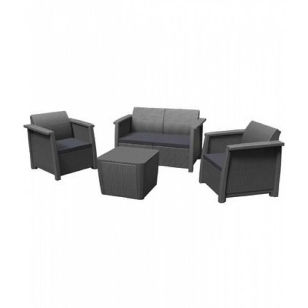 KETER SALOTTO FREEMONT ANTRACITE C/CUSC.