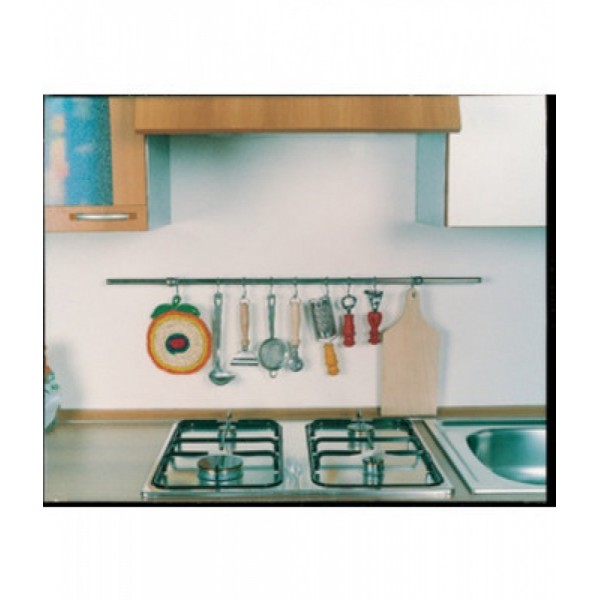 KIT SOTTOPENSILI CM.90 C/GANCI NICHEL SAT