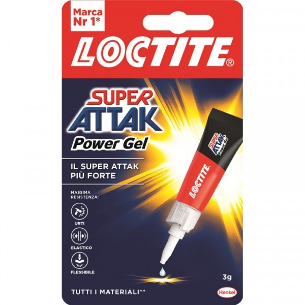 LOCTITE SUPER ATTAK POWER GEL 3g